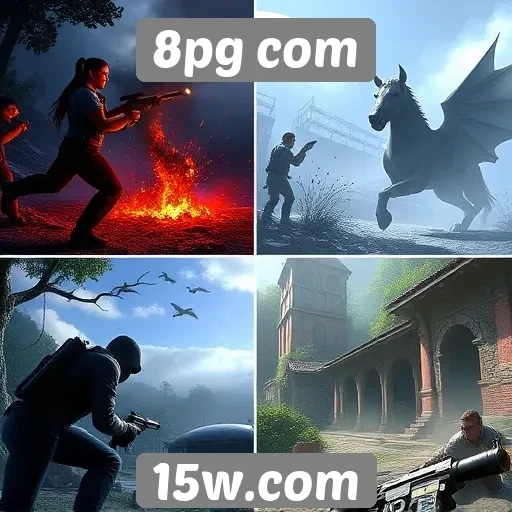 Comparativo de gráficos em jogos do 8pg com
